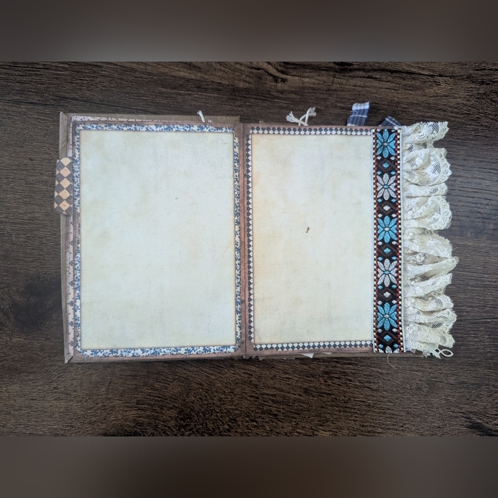 🌻Vintage Cinema Floral Junk Journal-Handmade- Recycled-Primitive-Rustic/ Nature - Picture 4 of 11